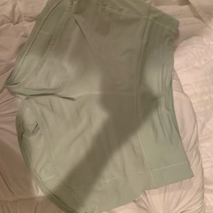 Sage green lulu shorts